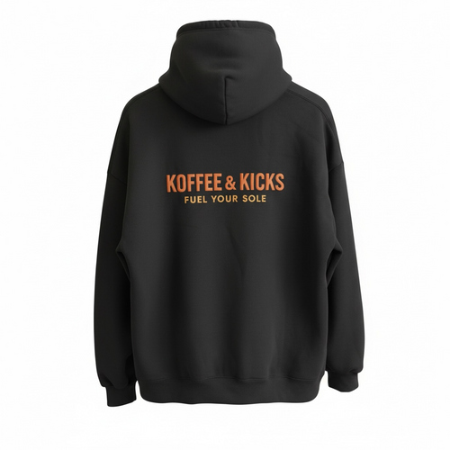 Black Koffee&Kicks Sweater