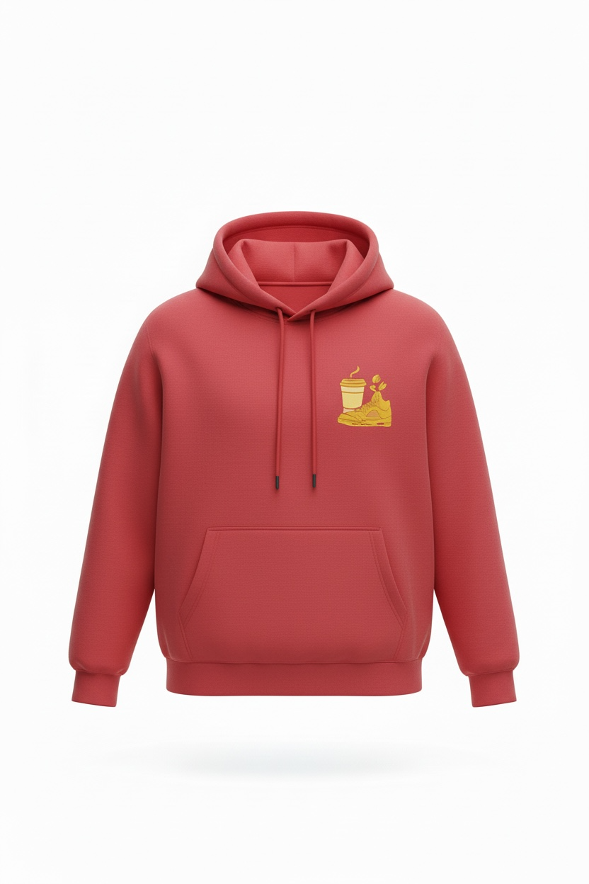 Red Koffee&Kicks Sweater